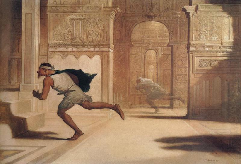 Flight and Pursuit, William Rimmer